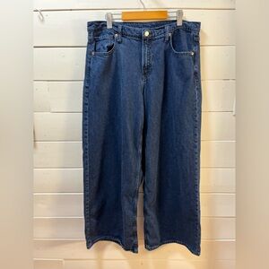 GAP Baggy Mid Rise Jeans – Size 14 / 32R – Blue
